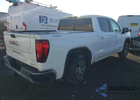 2024 GMC Sierra 1500 4Wd Short Box Slt from USA, damaged, VIN 1GTUUDED4RZ350216